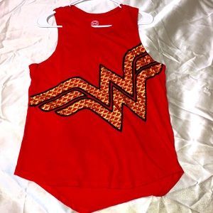 DC Comics Red Tank Top Size: L/G